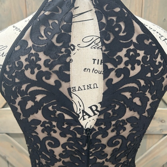 Xscape Formal Black Dress! Size 4 - Picture 4 of 10